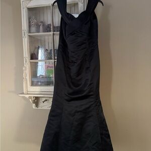 Elegant Black Evening Gown prom homecoming dress
